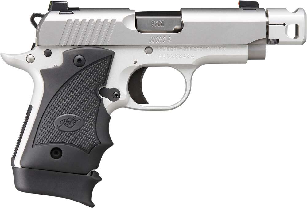 Handguns Kimber America Micro 9 Stainless 9mm MICRO 9MM 3.45" SS MC TP • 